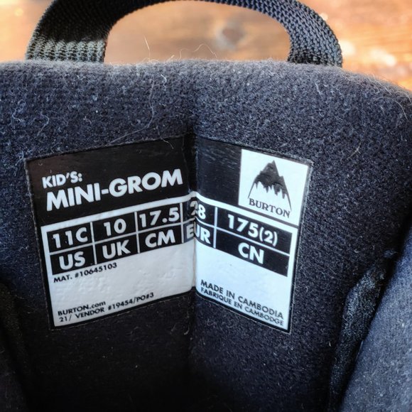 Burton Kids Mini Grom Snowboard Boots - Picture 4 of 5